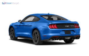 Blue FORD MUSTANG 2017