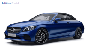 Blue MERCEDES C300 2018