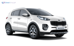 White KIA SPORTAGE 2014