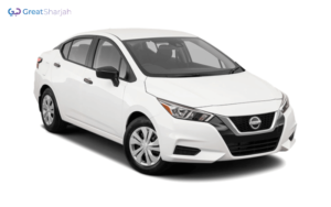 White NISSAN SUNNY 2017