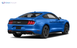 Blue FORD MUSTANG 2017