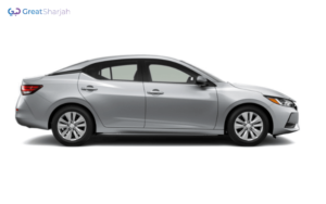 Silver NISSAN SUNNY 2018