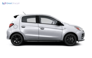 Silver MITSUBISHI MIRAGE 2014