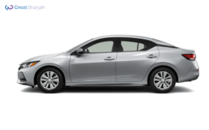 Silver NISSAN SUNNY 2018