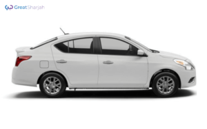 White NISSAN SUNNY X 2019