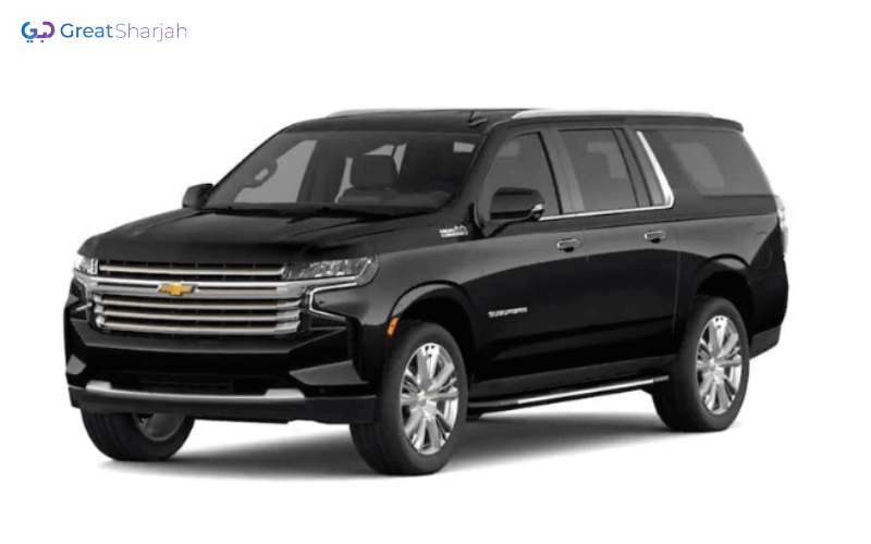 Black CHEVROLET SUBURBAN 2021