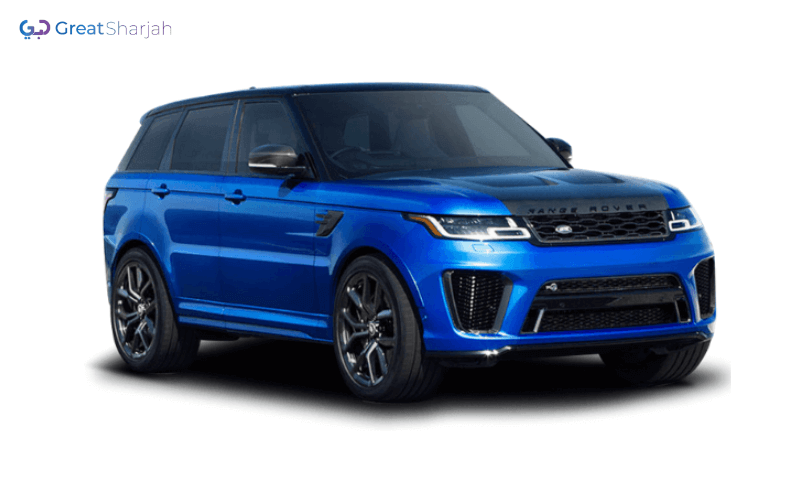 Blue RANGE ROVER SVR 2022