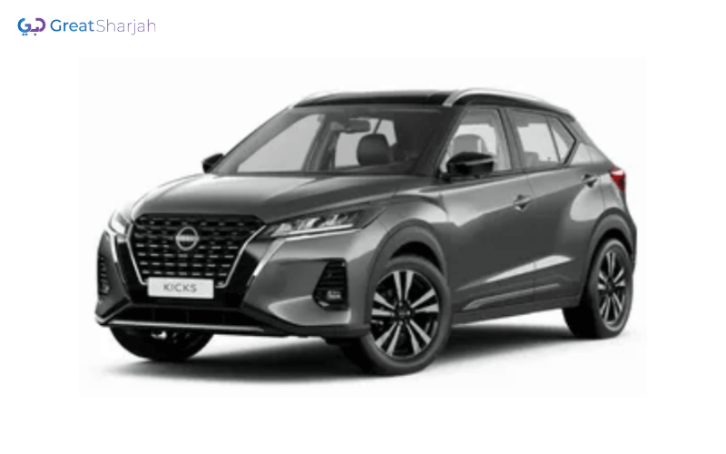 Grey NISSAN KICKS 2021