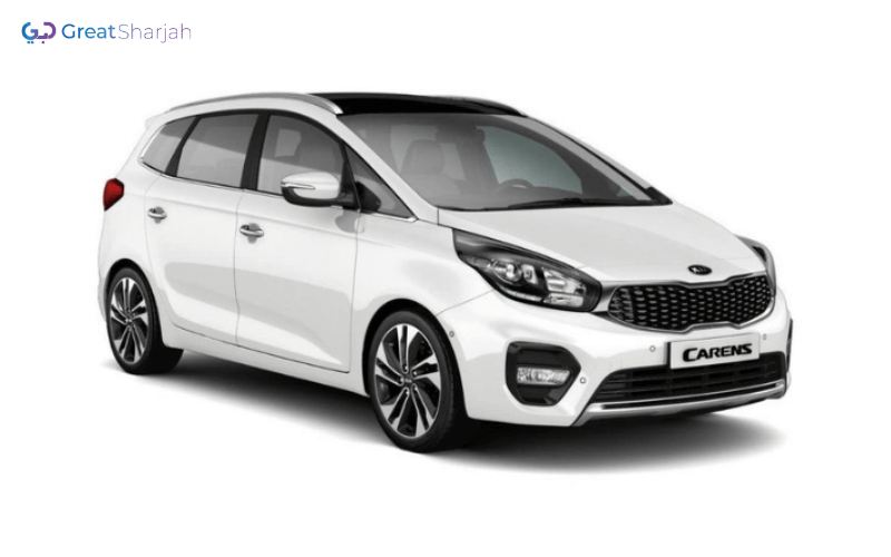 White KIA CARENS 2014