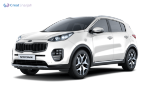 White KIA SPORTAGE 2014