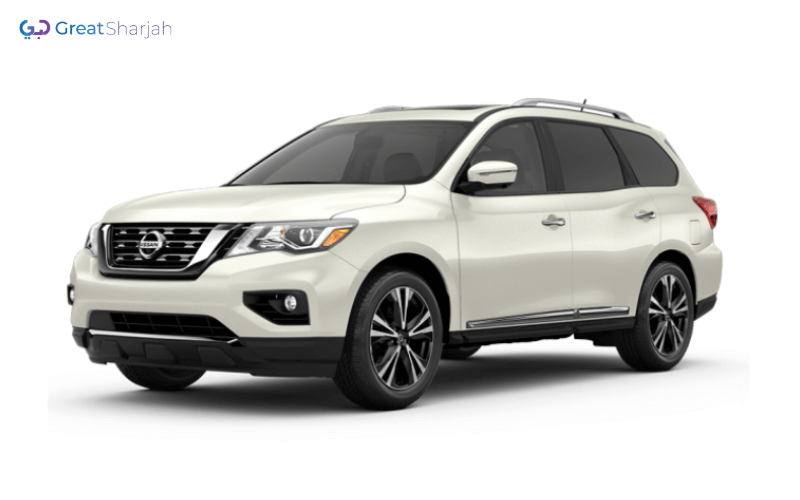 White NISSAN PATHFINDER 2018